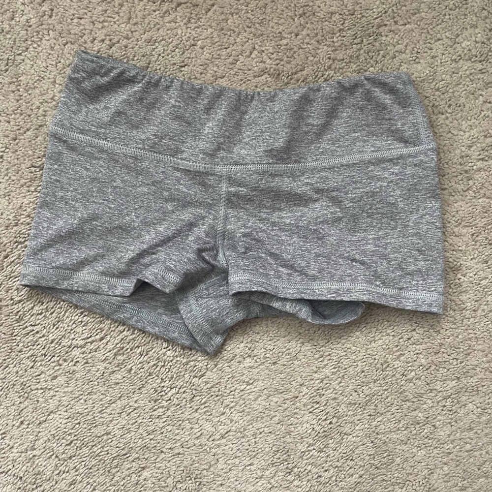 FLEO gray spandex shorts
